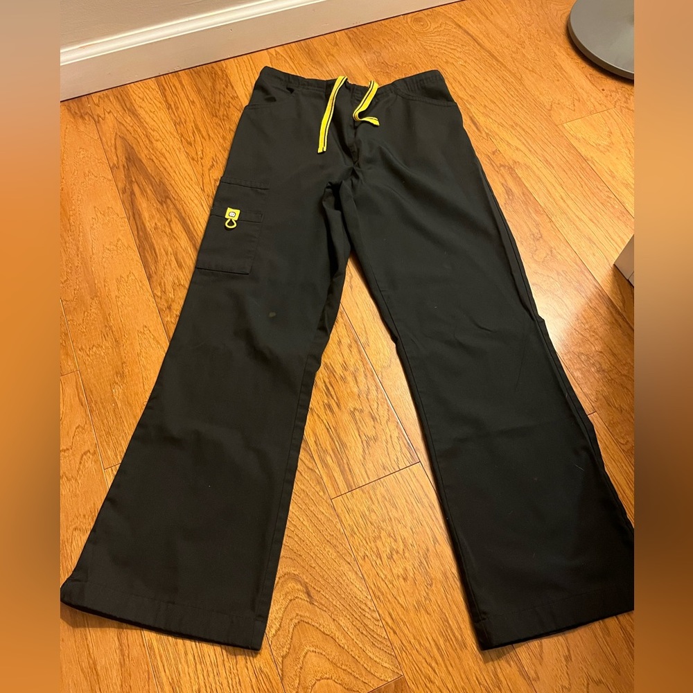 Wonderwink Small Black Scrub Pants